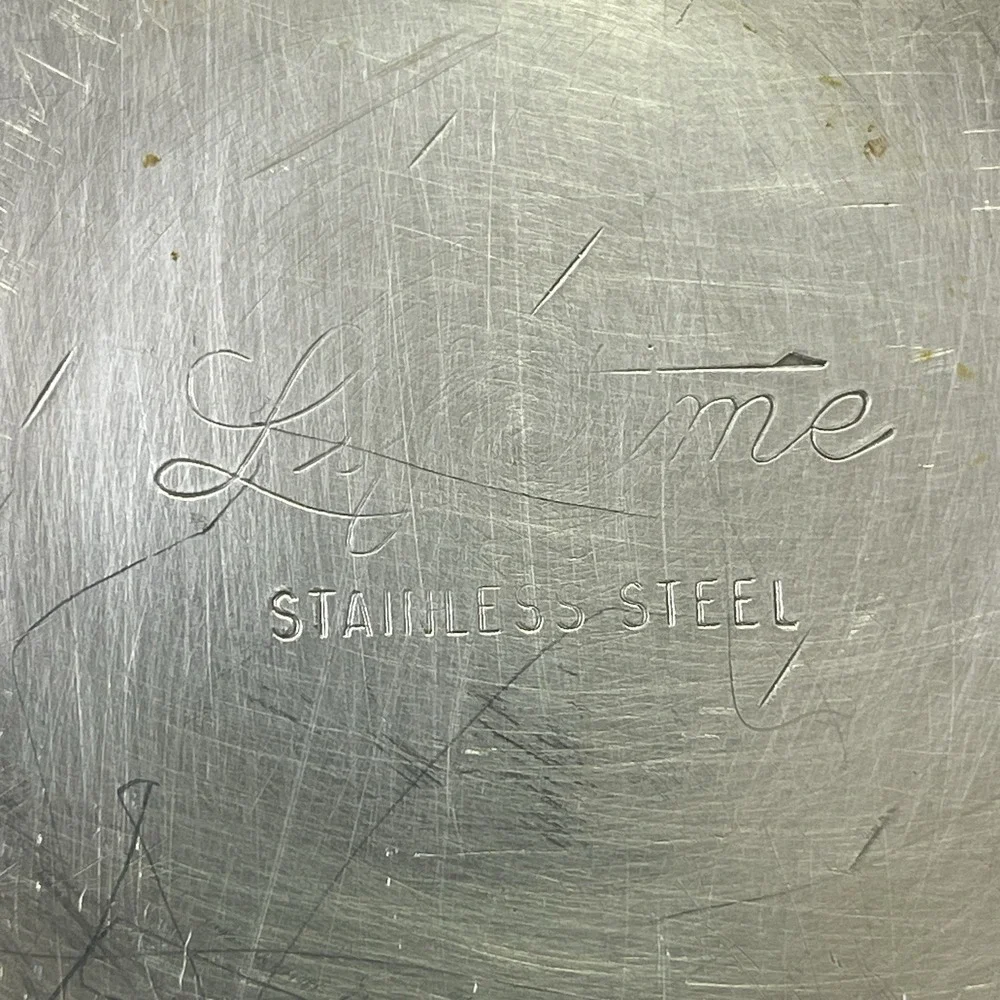 Lifetime T304‎ Custom Designed Stainless Steel Sauce Pan 2.5 Quarts Heavy NO LID